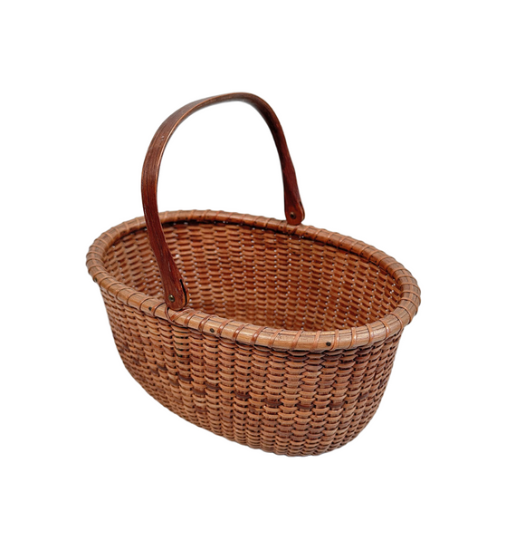 Antique Nantucket Lightship Basket by William D. Appleton