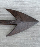 Antique Double Flue Whaling Harpoon - JT & CO. and L COLE