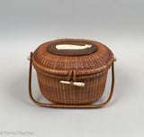 Vintage Nantucket Basket Purse by Paul Whitten