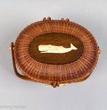 Vintage Nantucket Basket Purse by Paul Whitten