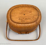 Vintage Nantucket Basket Purse by Paul Whitten