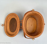 Vintage Nantucket Basket Purse by Paul Whitten