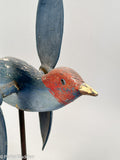 Antique Bluebird Whirligig