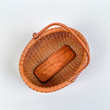 Vintage Small Oval Nantucket Basket by José Formoso Reyes