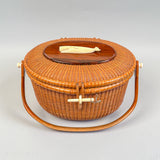 Vintage Nantucket Basket Purse by Stephen Gibbs