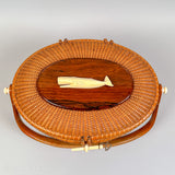 Vintage Nantucket Basket Purse by Stephen Gibbs