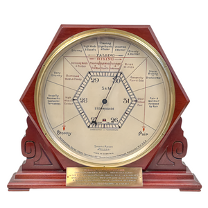 Rare Oversized Stormoguide Barometer by Short & Mason