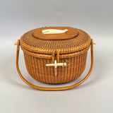 Vintage Nantucket Basket Purse by Stephen Gibbs