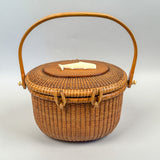 Vintage Nantucket Basket Purse by Stephen Gibbs