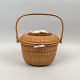 Vintage Nantucket Basket Purse by Whaler's Craft 1967