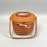 Vintage Nantucket Basket Purse by Sherwin Boyer