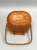 Vintage Nantucket Basket Purse by Sherwin Boyer