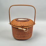 Vintage Nantucket Basket Purse by Sherwin Boyer