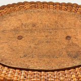 Vintage Nantucket basket purse by José Formoso Reyes