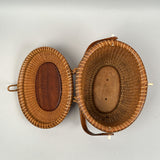 Vintage Nantucket basket purse by José Formoso Reyes