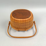 Vintage Whaler's Craft Nantucket Basket Purse