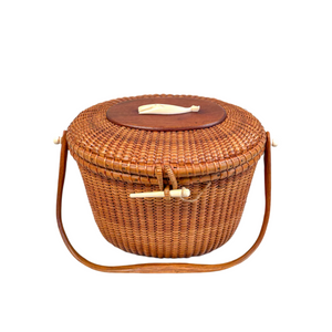 Vintage Nantucket Basket Purse by José Formoso Reyes