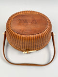 Vintage Nantucket Basket Purse by José Formoso Reyes