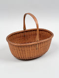 Antique Nantucket Lightship Basket by A.J. Sandsbury