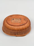 Antique Nantucket Lightship Basket by A.J. Sandsbury