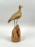 Greater Yellowlegs Bird Carving by Pat Gardner