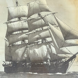 Antique Photograph Whaleship Canton 1909