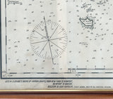 Eldridge's Vineyard Sound Lt. Ship to Chatham Chart 1917