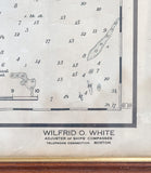 Eldridge's Vineyard Sound Lt. Ship to Chatham Chart 1917