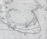 Eldridge's Vineyard Sound Lt. Ship to Chatham Chart 1917