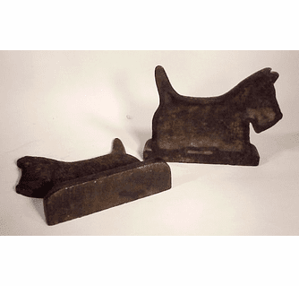 Cast Iron deals Scotty Dog Bookends